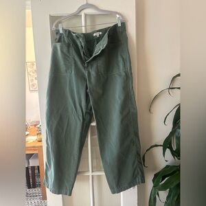 Madewell - size 14 - taper leg utility pants